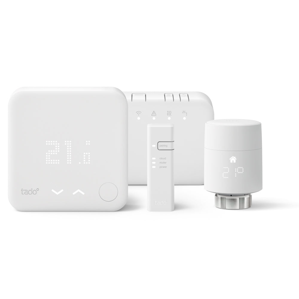 Wireless Smart Thermostat Starter Kit V3+ with Hot Water Control + Single SRT